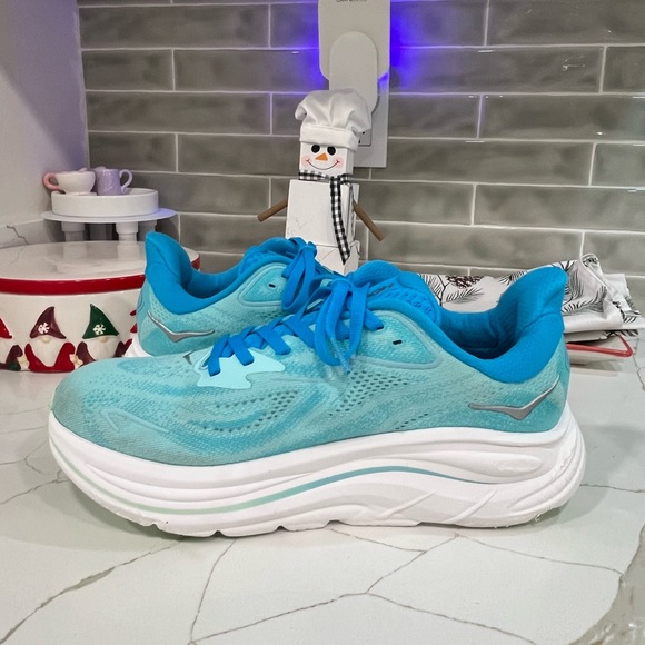 Hoka Clifton 10 Running Shoes. Women’s Size 9B Color Blue - Picture 6 of 12